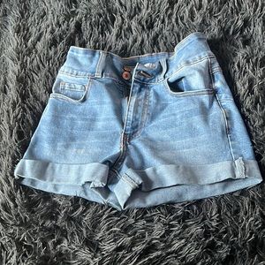 Forever 21 blue wash shorts
